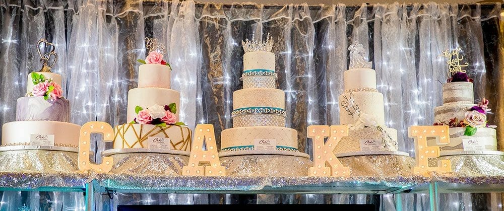 Five Wedding Cakes