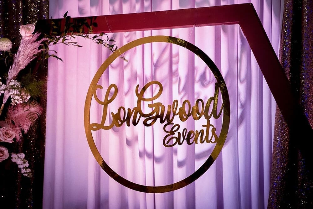 Longwood Events sign